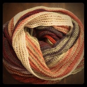 Hannah ombre striped infinity scarf stitch fix